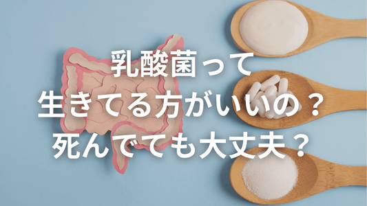 乳酸菌って生きてる方がいいの?死んでても大丈夫?🤔