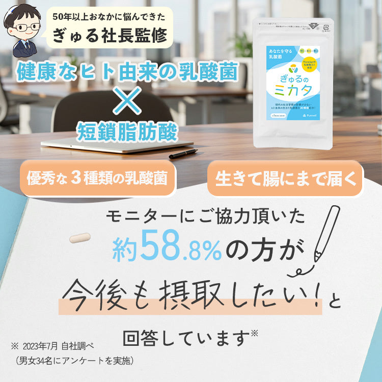 ぎゅるのミカタ