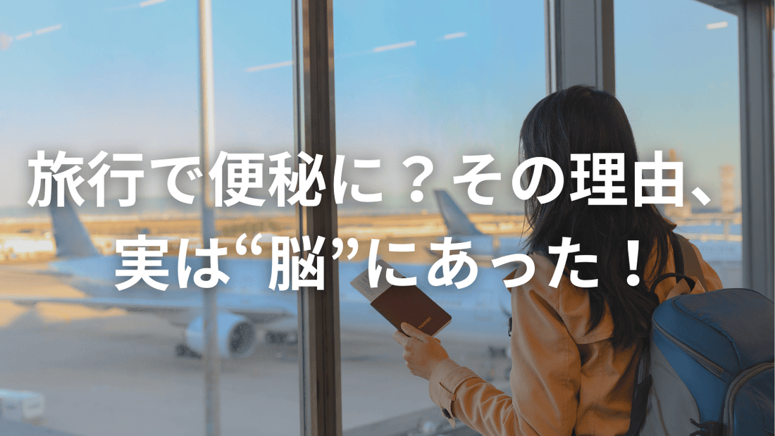 なぜ旅先で便秘になるの？その理由とは🧳