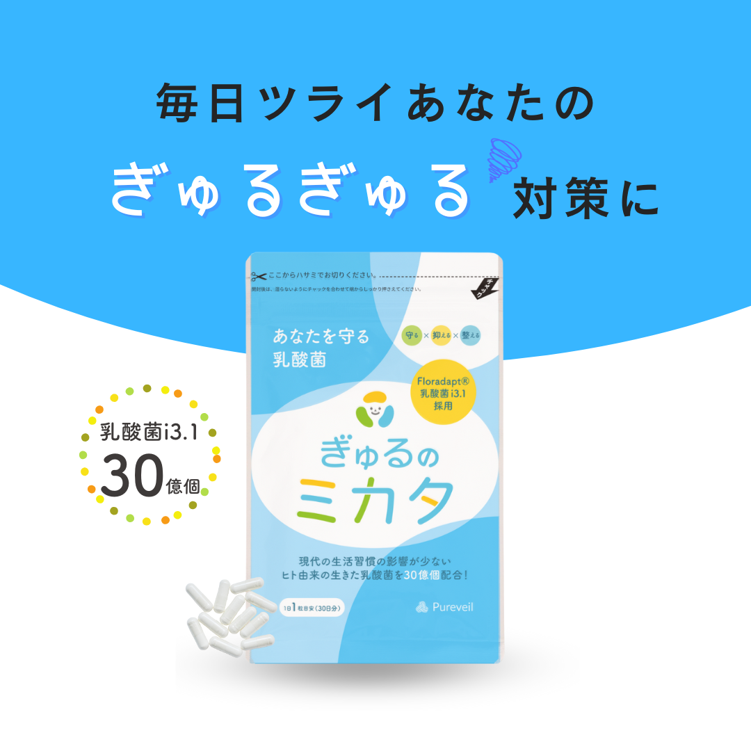 ぎゅるのミカタ 1袋30粒入